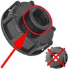 IBC Adapter Cap S60 x 6 with 3/4 Inch Outlet