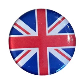 Ashton and Finch Golf Hat Clip Marker Set – Magnetic Cap Clip with 2 Union Jack Ball Markers – Water-Resistant Domed Design – British Golf Accessories and Gifts for Men