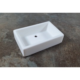MiniatureCrush Dollhouse Farmhouse Sink Belfast Butler Style White 1:12 Scale Miniature