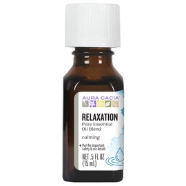 Aura Cacia Relaxation Essential Oil Blend | 0.5 fl. oz.