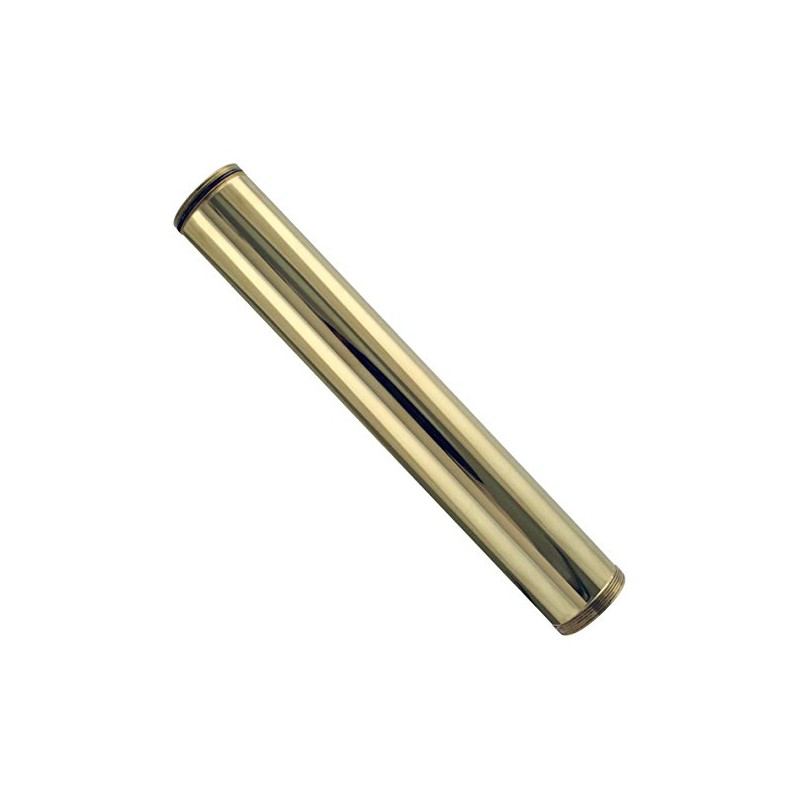 Westbrass A419-01 1-1/4" OD x 12" Double End Threaded Lavatory