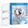 INVIHUG, 50 Pack, Disposable Shower Drain Hair Catcher Mesh Stickers,