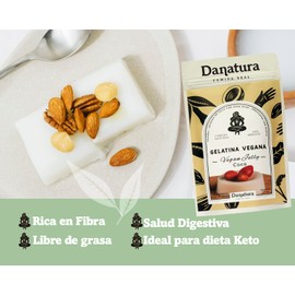 Gelatina Vegana con Agar Agar Coco