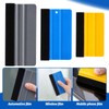 Felt Squeegee for Vinyl, 3 PCS Small Vinyl Squeegee Scraper
