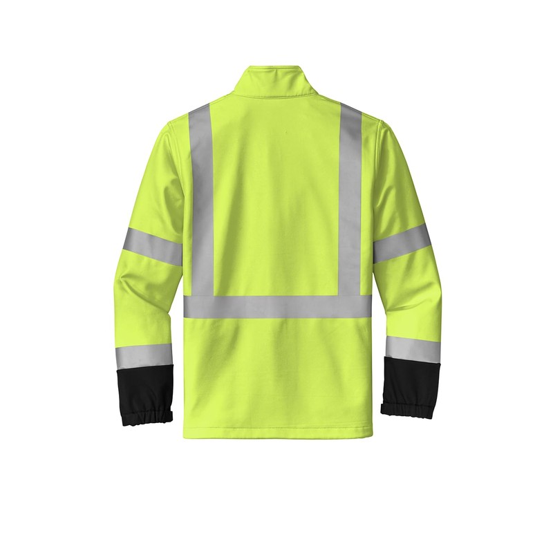 CornerStone Unisex ANSI 107 Class 3 Soft Shell Jacket, Safety