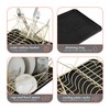 Kitchen Details Geode Deluxe Dish Drying Rack with Drain Board