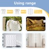 ASIWUJING Curtain Wire 10 Metres Net Curtain Wire Cord Cable
