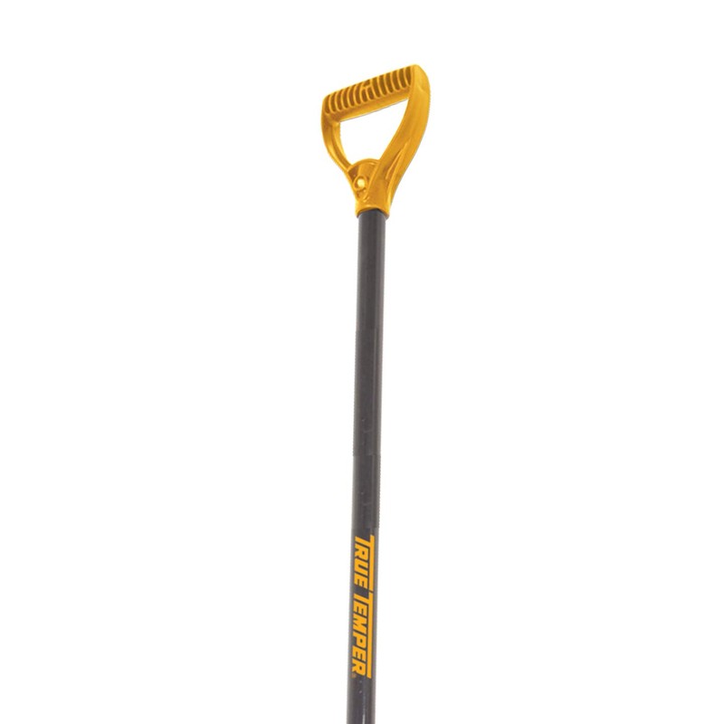 True Temper 1641200 Aluminum Snow Shovel with Ergonomic D-Grip Steel