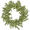 Great Finds Sage Small Candlering Wreath