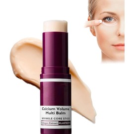 Cemenrete Bálsamo Multiusos con Calcio y Colágeno, Hidratante Antienvejecimiento para Ojos, Cuello y Rostro, Barra Humectante Coreana (1)