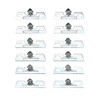 Frost King CL1 Clips for Furniture Re-Webbing, Silver