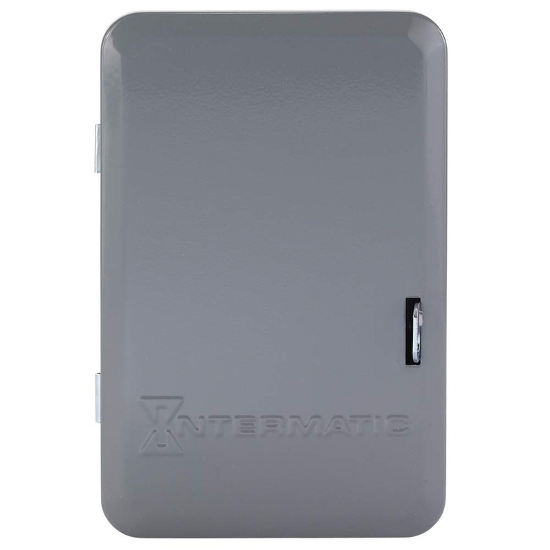 Intermatic T171 24-Hour Mechanical Time Switch with Skip-a-Day, 120 VAC,