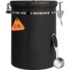 Coffee Canister, 2.8L Sealed Stainless Steel Kitchen Food Storage Container