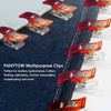 PANYTOW Sewing Clips,Multipurpose Sewing Quilting Clips Plastic Quilting Crafting Clips,Wonder