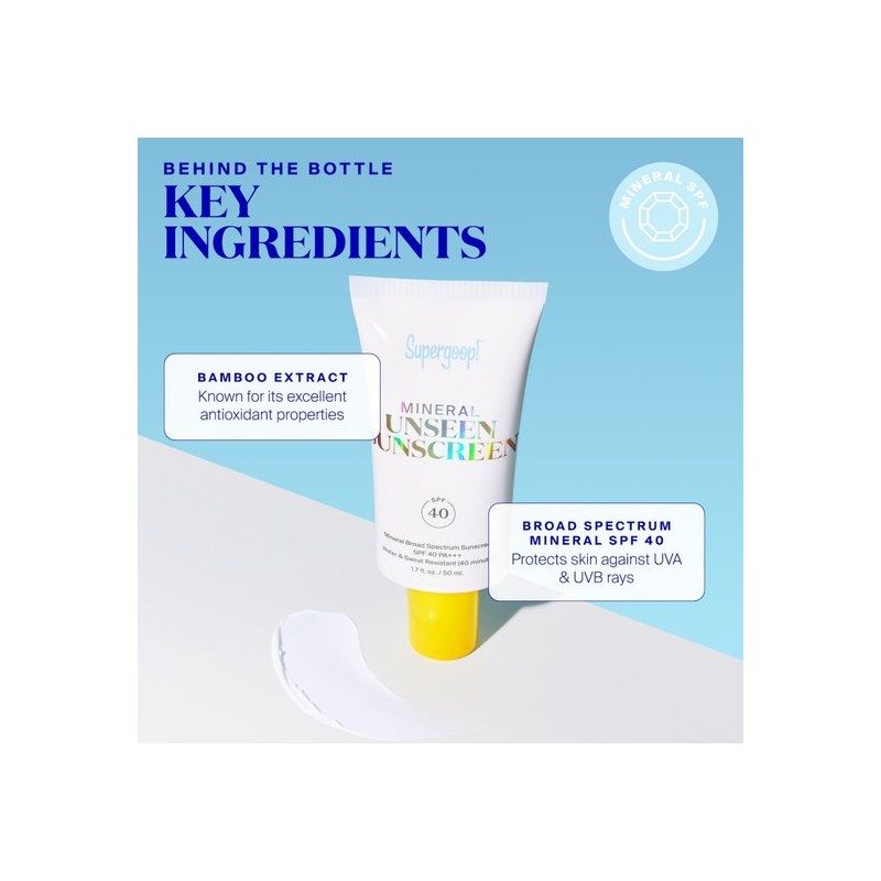 etc Super Goof Mineral Unseen Sunscreen SPF 40 1.7 oz/50