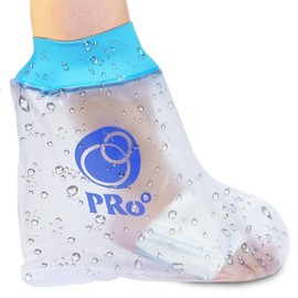 PRo° [Introduced by Medical Institutions] [Judo Reconstructor Association] Waterproof Gibble Cover for Feet, Shower Cover, Does Not Tighten Blood Vessels, New Material, Skin Friendly [Trademark Registered] (For Children's Feet (Up to Ankle))