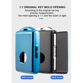 ontto TPU Car Key fob Cover case Fit for Volvo C30 S60 S90 XC40 XC60 XC90 V60 V90 T5 T6 T8 Polestar 1 Polestar 2 2018-2023 Remote Key Shell Key Holder Bag Keychain Keyring Accessories 4 Buttons Pink