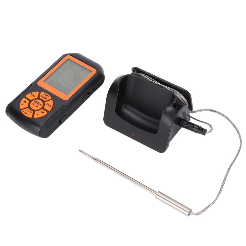 Wireless Barbecue Thermometer 328ft Remote Range Digital Kitchen Thermometer with