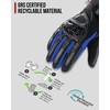 IRON JIA'S Motorcycle Gloves Winter Cold Weather Warm Touchscreen Waterproof