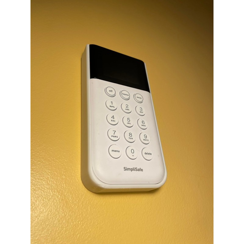 Wall Mount Compatible with SimpliSafe Keypad (Keypad Not Included)