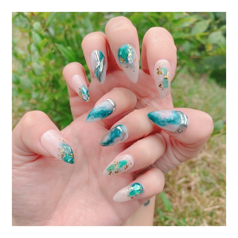 MunNail Emerald - Long Point / MunNail 에메랄드 - 롱포인트