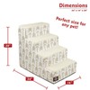 Majestic Pet 4 Step Portable Dog Stairs for Small Dogs