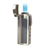 Visol Maui Butane Quad Torch Refillable Gas Table Lighter, Built