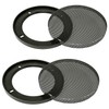 tomzz Audio 2800-000 Loudspeaker Grille for 100 mm DIN Speaker