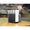 Napkin Holder Black Wooden - Wooden Black Napkin Holder for