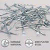 SKIR'CO (50 pcs) Square Twisted Steel Nails 3.8 x 70
