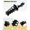 Spring Strut Assembly,OCPTY Complete Struts Shocks Fits 2004 2005 2006