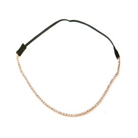 Arras Creations Fashion Gold Laced Rhinestone Headband/Headband/Hair Accessory for Women / AZFJHB014-GCL