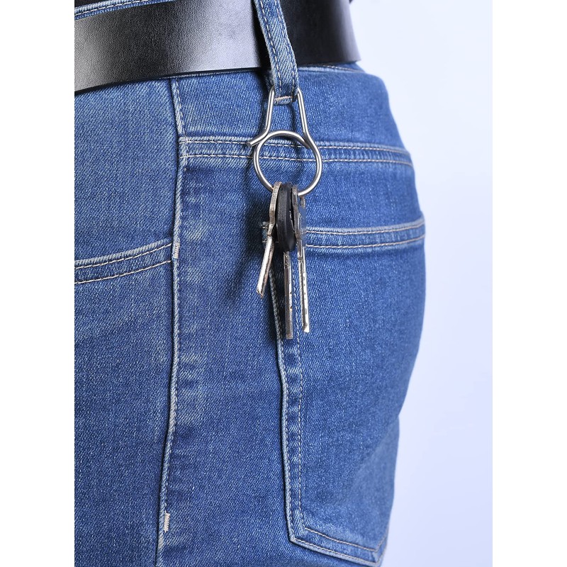 Keepfine Titanium Key Chain with Extreme Minimalism Simple and Incredible