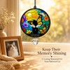 Cat Memorial Gift for Loss of Cat,Memorial Window Hanging