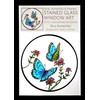 HENSITA Static Window Cling in a Blue Butterflies Design