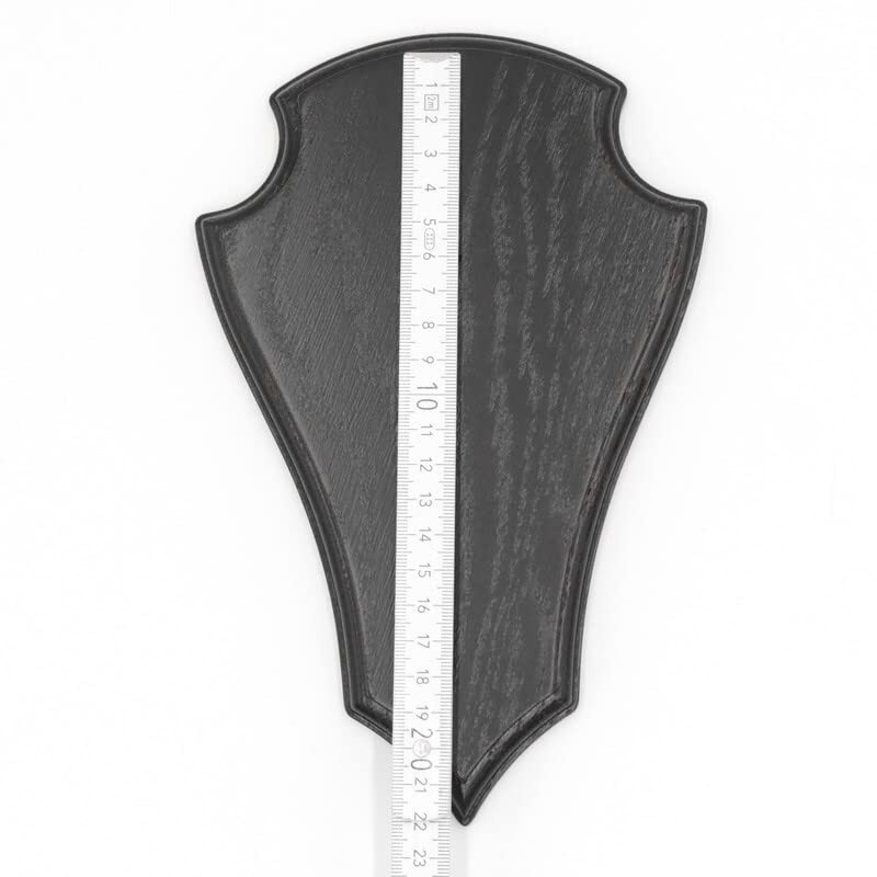 Generisch Deer Trophy Sign Pointed Oak Dark Large AF 21