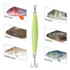 8oz Diamond Jigs 8 Pack Glow,Saltwater Fishing Lures with Holographic