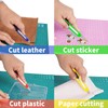DIYSELF Knife 48 Pack Box Cutters Retractable Heavy Duty, Razor