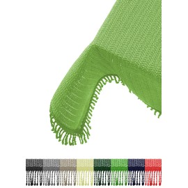 Brandsseller Garden Tablecloth, Weatherproof and Non-slip for Garden, Terrace, Camping – Square: 110 x 140 cm, 130 x 160 cm, Round: 140 cm.