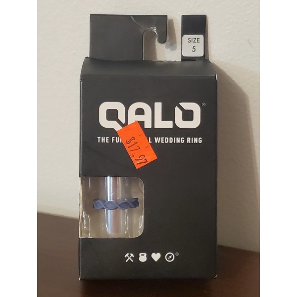 Qalo Women's Silicone Functional Wedding Ring - Eternity - Mauve