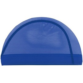 Speedo SD97C02 Swim Cap, Mesh Pool Cap for Swimming, WA-Approved Model, Blue, M Size