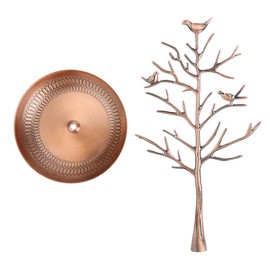 Fashionable Hanger Stand Necklace Bracelet Display Storage Tool Antique Brass