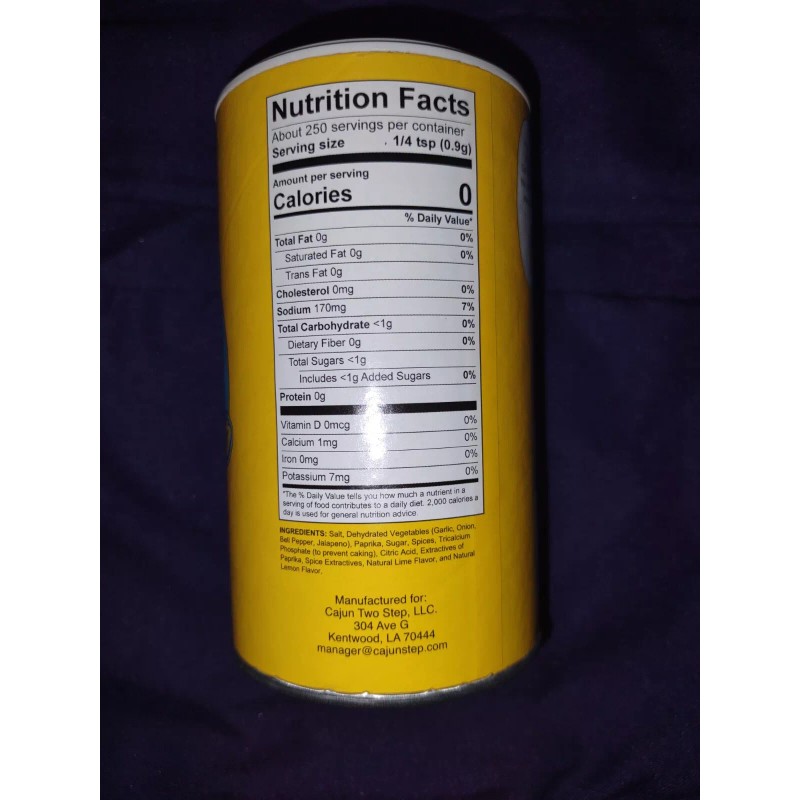 Cajun Two Step - StaleKracker - Fire Seasoning 8 oz