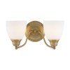 Livex Lighting 13672-05 Somerville 2-Light Bath Light, Chrome, 15.25 x