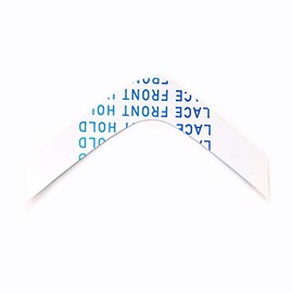 Lace Front Hold Hair Tape Strips - 6 inch Double Sided, Bonding, No Shine for Wigs, Toupees, Hair Extenstions - 6A Curve Hair Tape Strips by Sunshine Tape Products