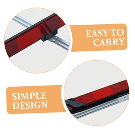 MAGICLULU 3pcs Triangle Emergency Reflective Warning Signs Portable Car Safety Roadside Sign for Quick Use Lightweight and for Unexpected Situations