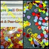 Unique Nail Creations GHOST&PaCMaN GLITTER Shape~Multi Colors~Nail•Ac - Ghost &