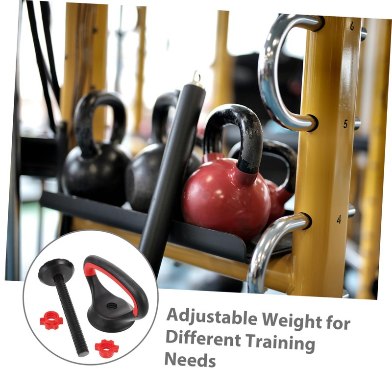 BESPORTBLE Adjustable Weight Kettlebell Handle Convertible Dumbbell Grip Robust Base