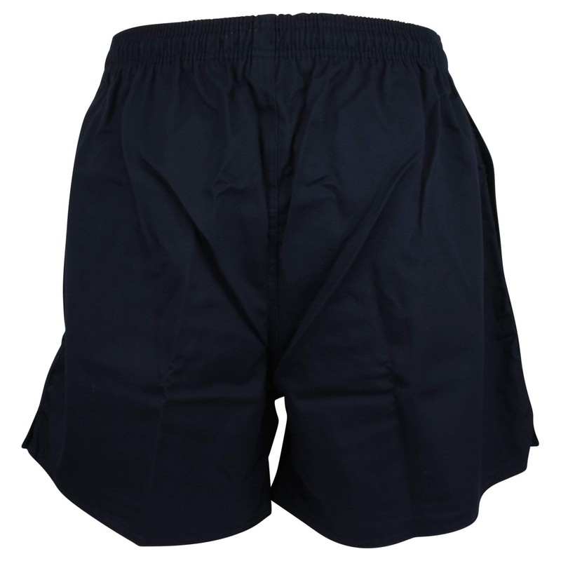 Ex-Store Adults S-Enduro Cotton Drill Rugby Shorts Navy Blue 30