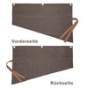 Rolling Bag for Wrenches and Tools, 16 oz Waxed Canvas,